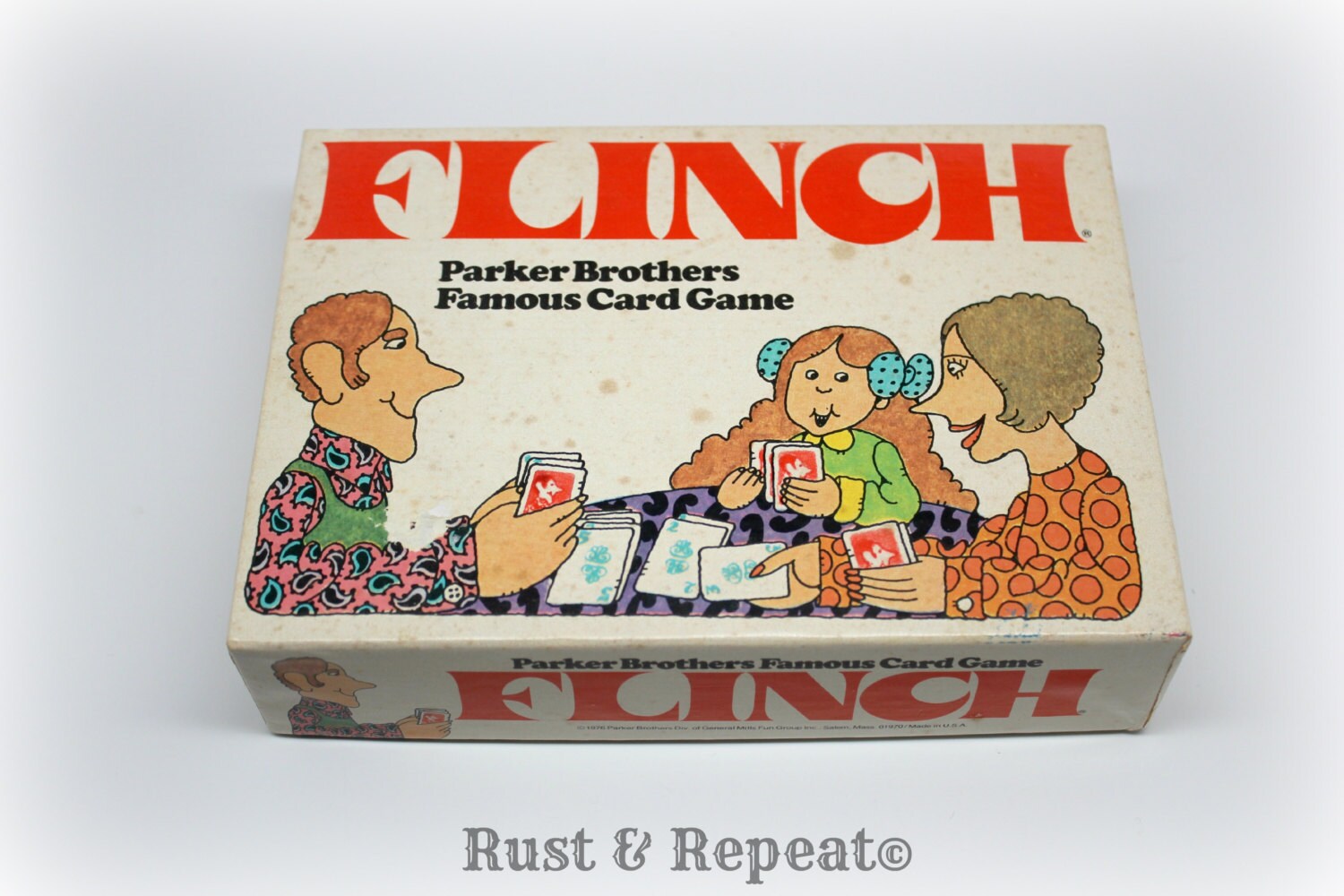 1976 Parker Brothers FLINCH Card Game Pieces Factory Sealed