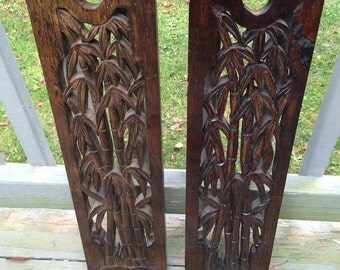 Bamboo Wall Decor bamboo decor | etsy Bamboo Wall Decor bamboo decor | etsy