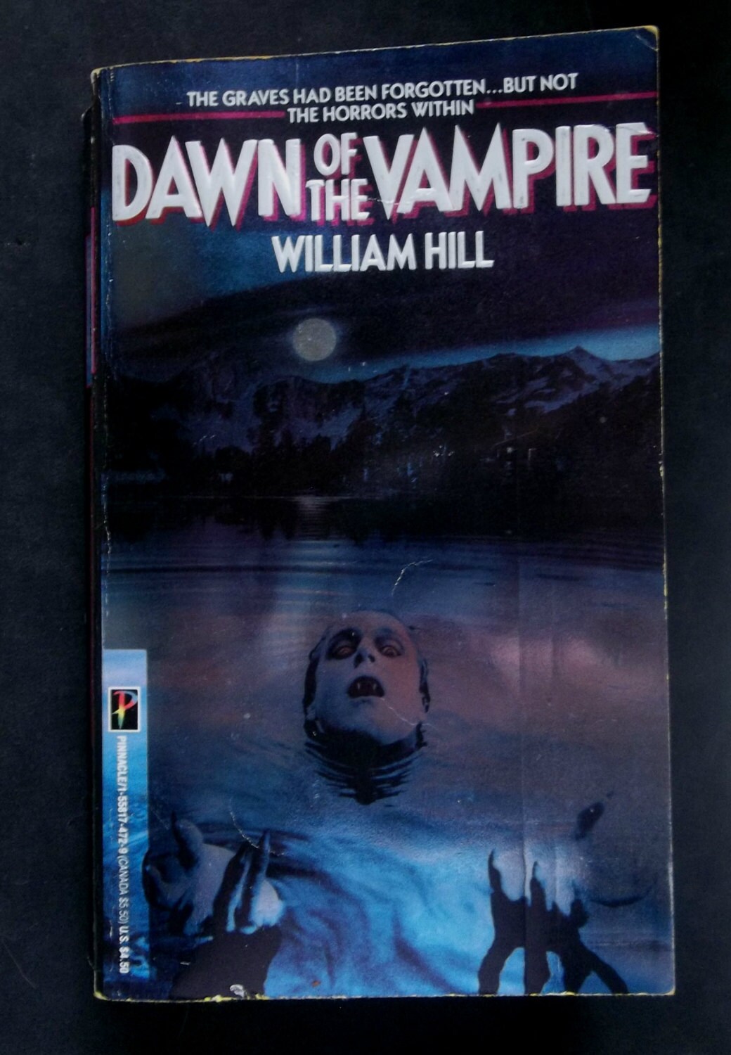 DAWN Of The VAMPIRE Vintage Horror Book 1991 William Hill