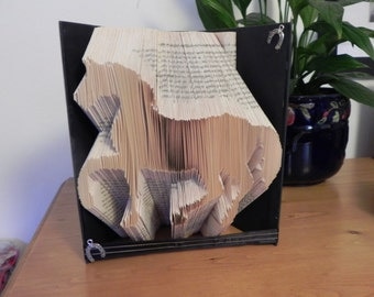Book Folding Pattern for a Horse ~ Dressage +FREE TUTORIAL