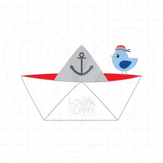 paper boat clipart - photo #21