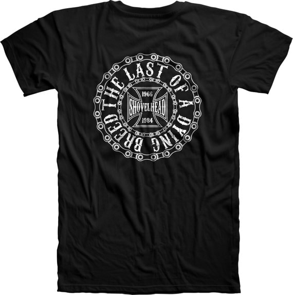 Shovelhead Shirt The Last of a Dying Breed by VisionsPrinting