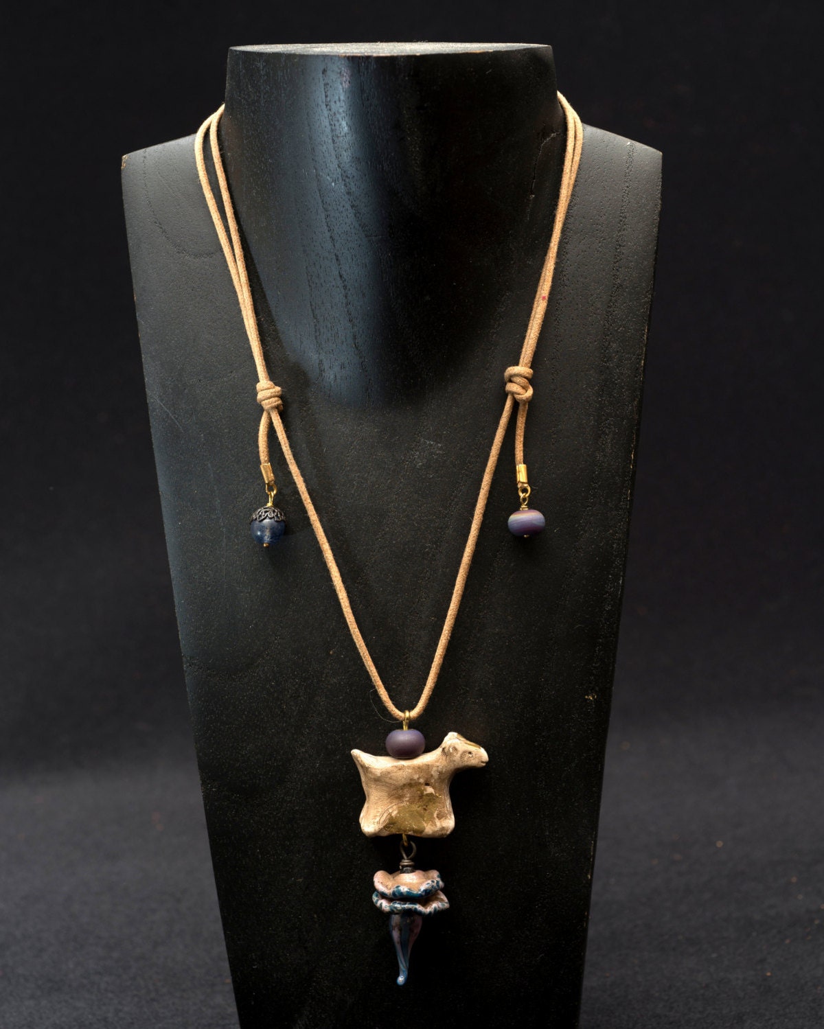 RESERVED FOR A. Lamb Necklace Talisman by WillowStudioJewelry