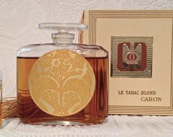 bottle etsy blonde vintage Vintage Perfume to similar w BLOND Items Le Bottle Caron LARGE Tabac