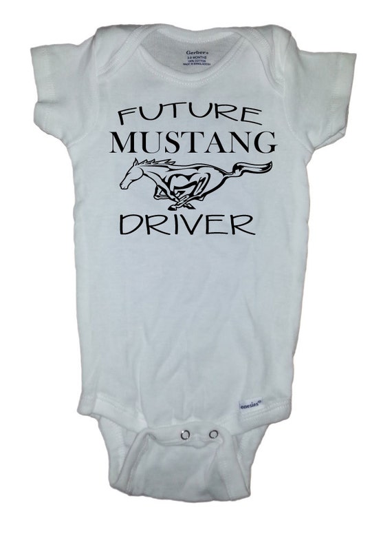 Ford mustang infant onesies #4