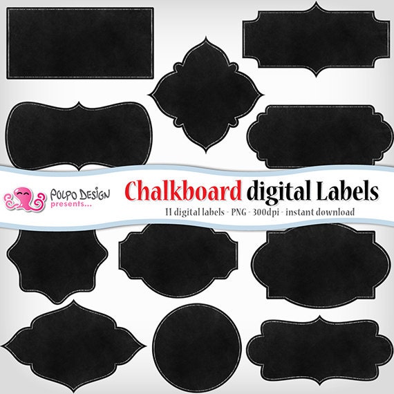 chalkboard labels clipart - photo #22