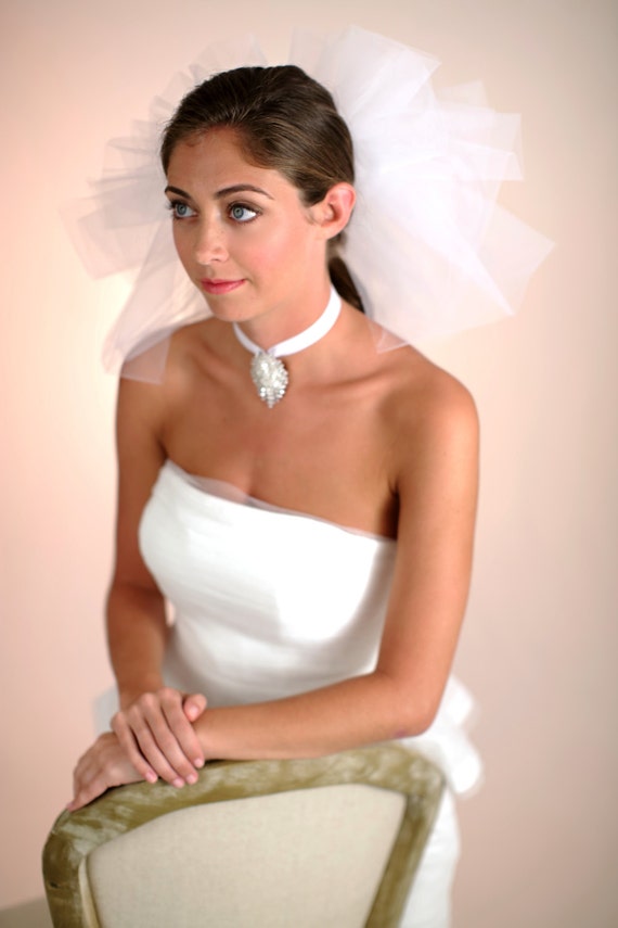 un voile de pouf en tulle élégant