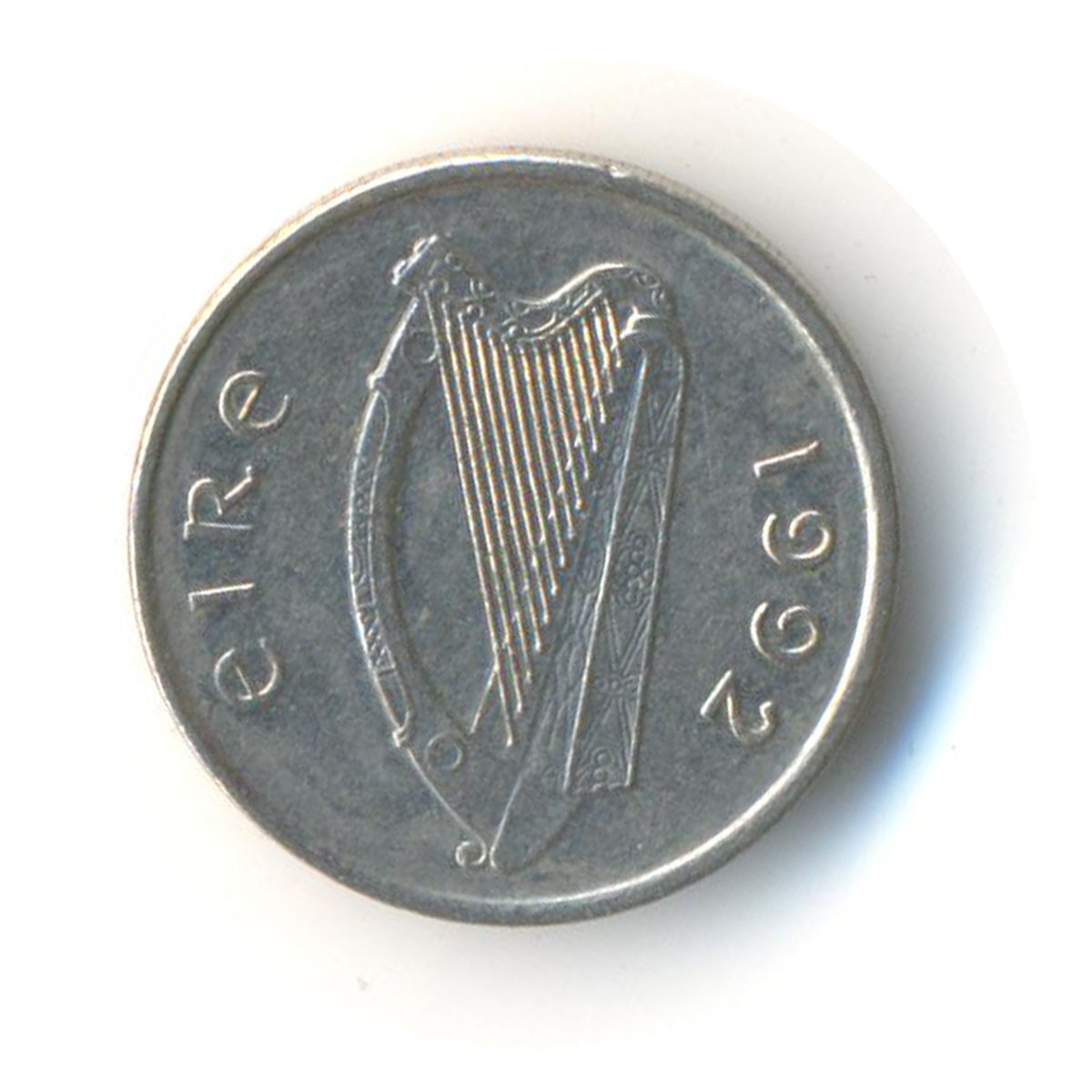 Irish 5 Pence 1992 Vintage Coin CodeJMC1057 by COINSnCARDS