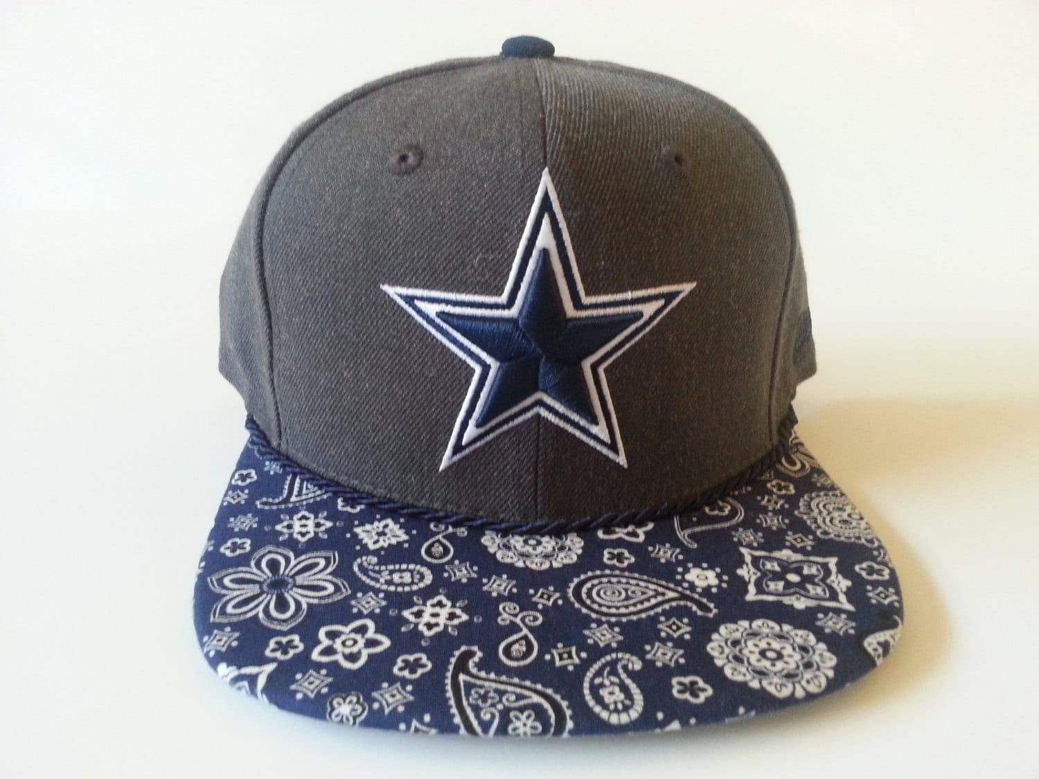 New Era NFL Dallas Cowboys Hand-Made Custom Bill Hat by FienixFx