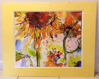 Print of Original Watercolor and Ink Painting by GINETTE CALLAWAY 2007