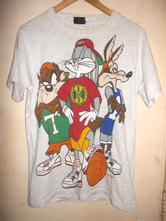 vintage 90s bug bunny warner bros basketball by MASTERPLAN0145