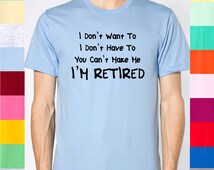 Popular items for retirement t shirt on Etsy