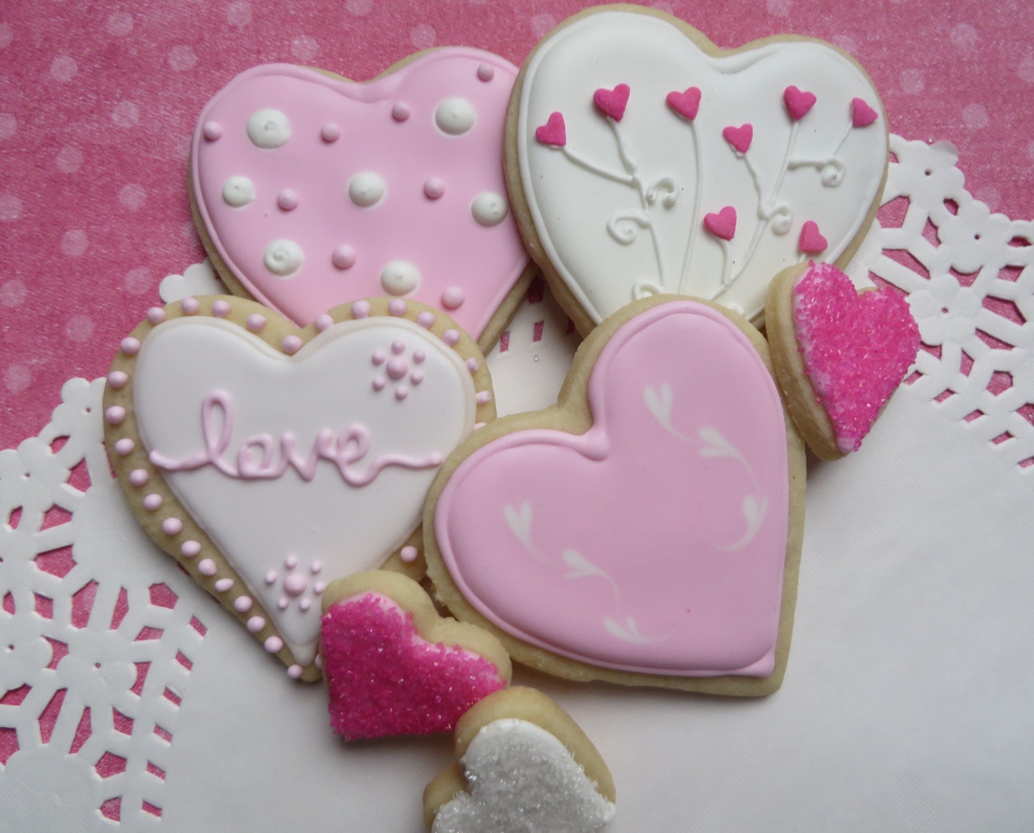 Heart Sugar Cookies