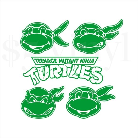 Teenage Mutant Ninja Turtles Vinyl Single color by FiveDollarVinyl