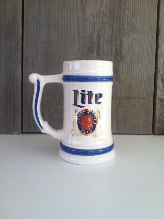 miller lite mug