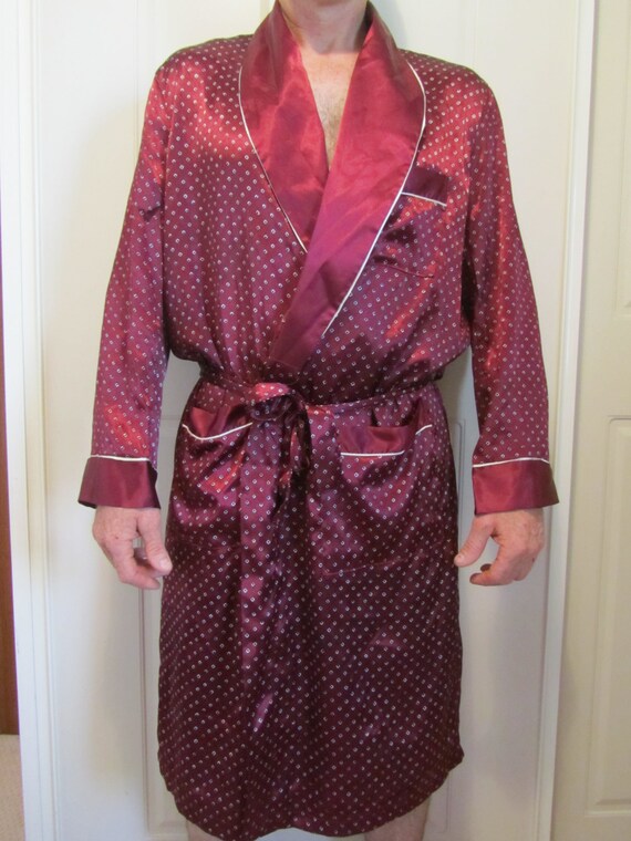 mens vintage robe