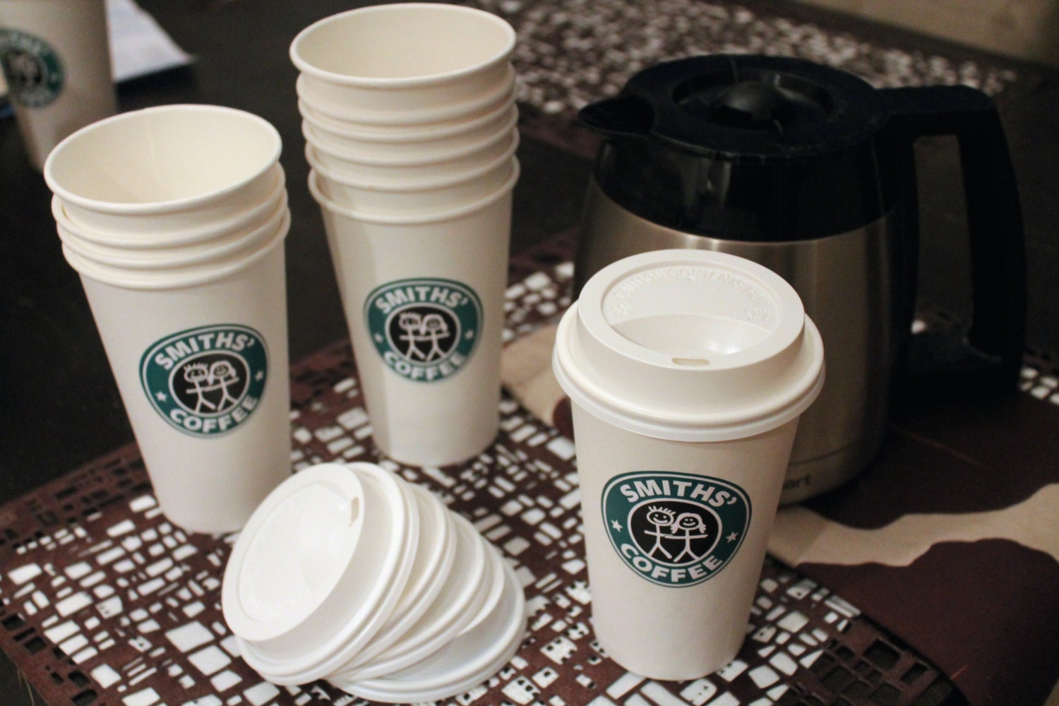 20 Personalized Starbucks Cups Disposable By Thoughtfulcoffeecups 6102