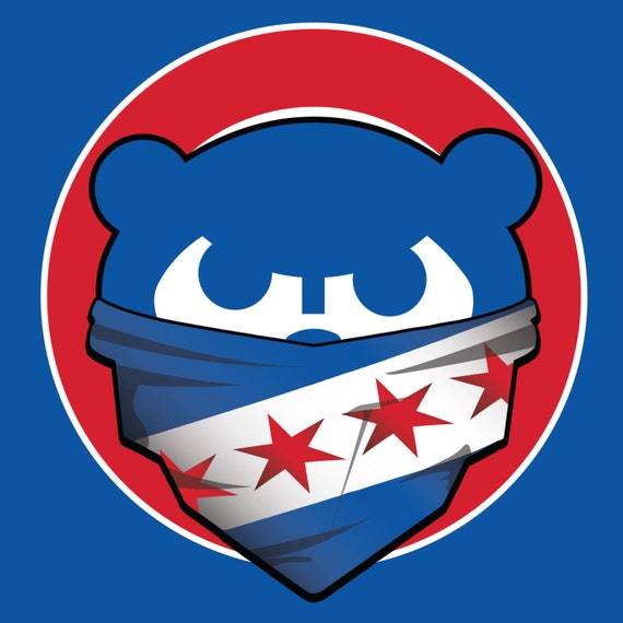 Chicago Cubs City of Chicago Bandana City Flag