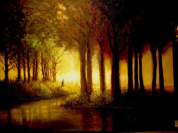 dark landscape paintings