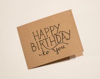 Popular items for pdf birthday card on Etsy