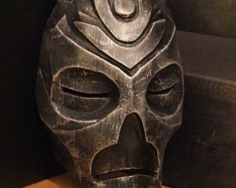 Skyrim inspired Dragon priest mask handmade replica with free worldwide shipping
