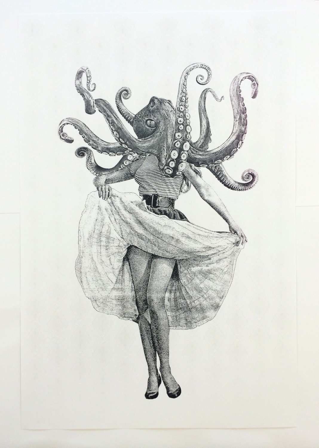 Octopus Lady by JasonCantoro514 on Etsy