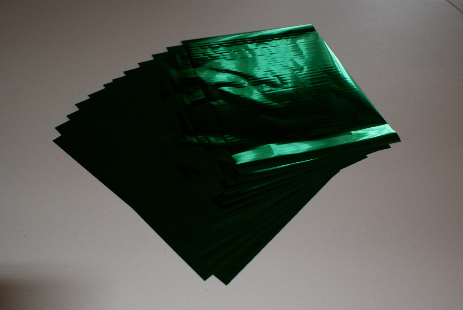 GREEN Heat laser transfer foil 8.5 X 11 Sheets