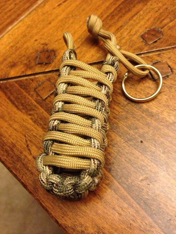 Custom paracord lighter case by wickedTWISTS on Etsy