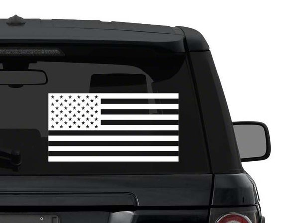 US American Flag Decal Sticker for Car Truck by InfernoDecals