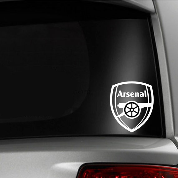 Arsenal Soccer FC Gunners Car Window Decal by Gr8terGoods on Etsy