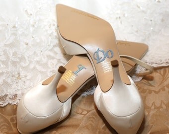 I Do Shoe Stickers,Bridal Shower Gift, Bachelorette Party, Engagement