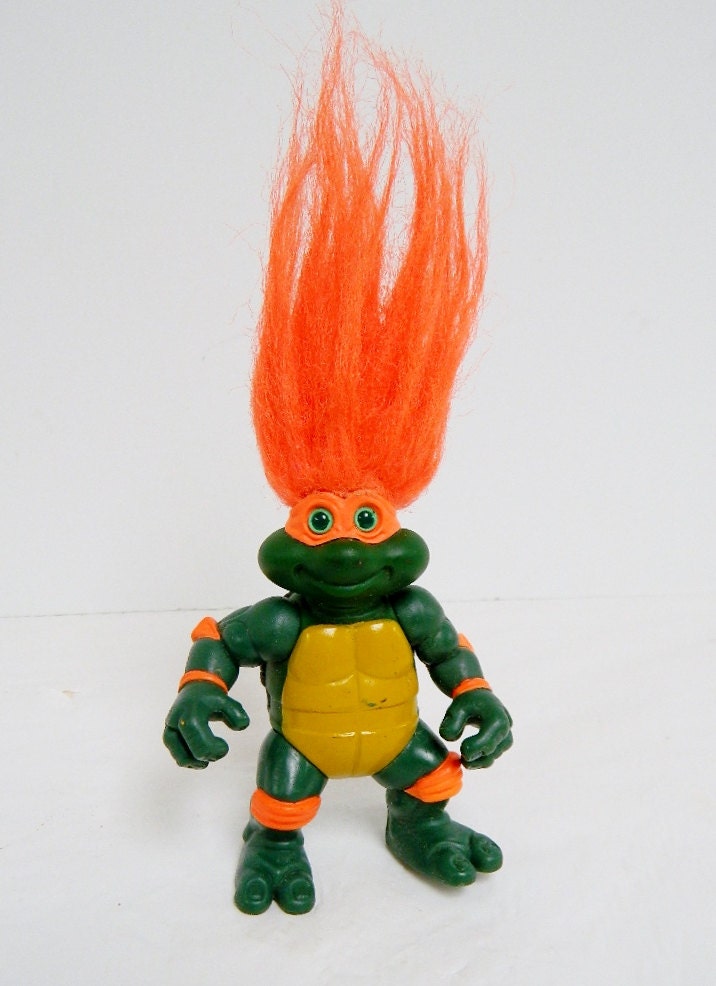 ninja turtle troll dolls