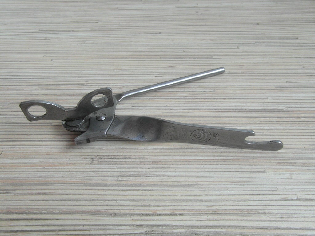 Vintage Manual Can Opener Simple Design Soviet Interior Decor