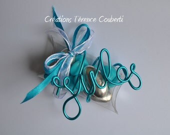 Baptême turquoise