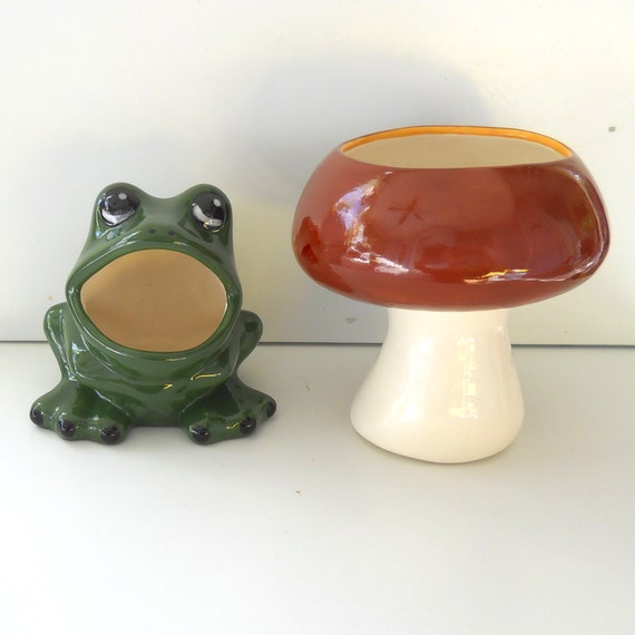 Ceramic Frog Scrubby Holder Scrubbie Scouring pad Holder