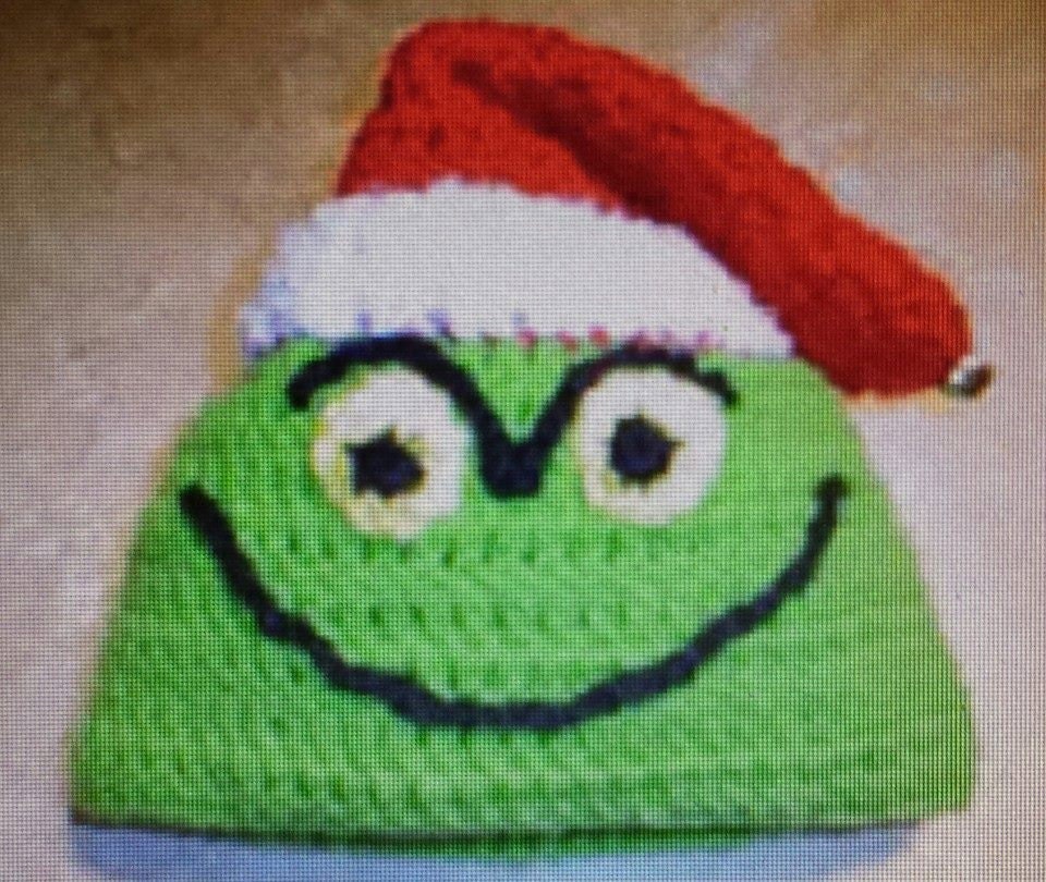 PDF Crochet Pattern to make Grinch Hat for Toddlers by Shelleden