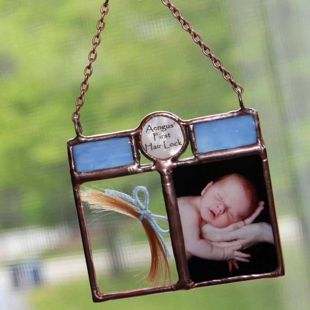 First Haircut Lock of Hair Baby Hair Photo by PhotoExpressions