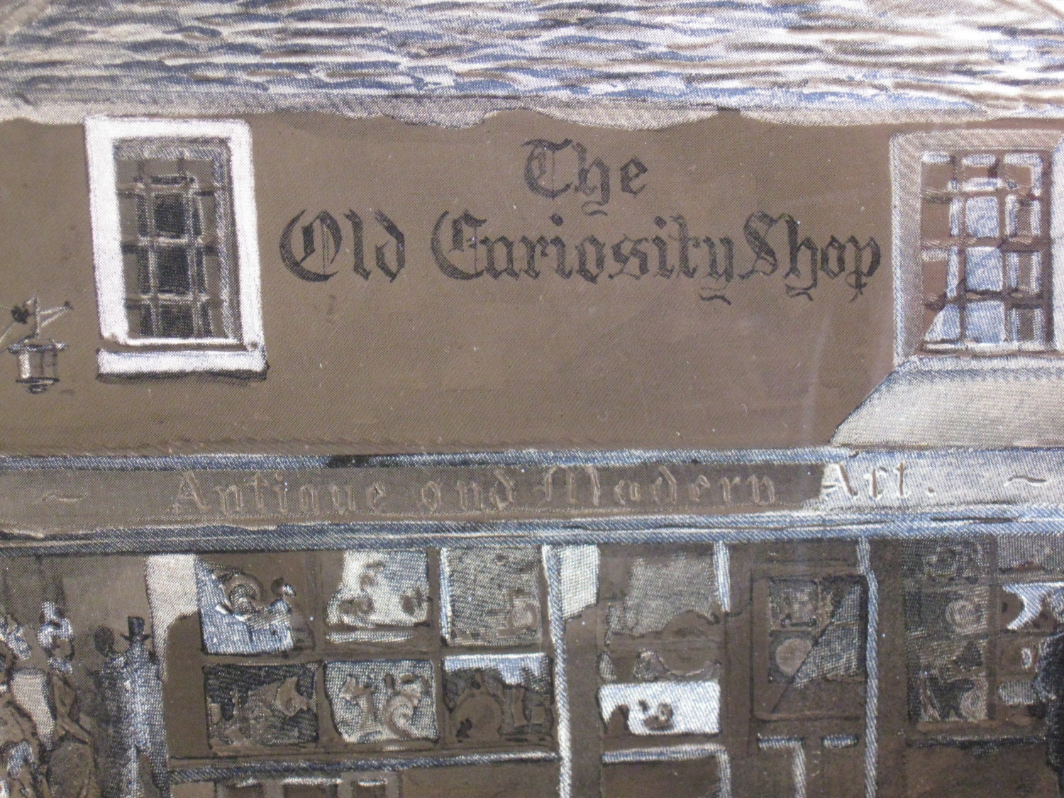 Vintage Picture The Old Curiosity Shop Vintage by jonscreations