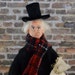 Dickens Doll Ebenezer Scrooge Doll Miniature Character