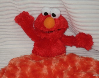 Security Blanket Lovie Baby Blanket, Elmo, mini Lovems