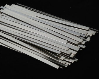 Nickel Silver Cuffs - 16 gauge, stamping blanks, arm bands, metal strips, nickel silver strips, cuff bands, metal stamping blanks, Bopper