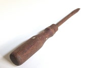 Vintage Primitive Flat Bladed Screwdriver