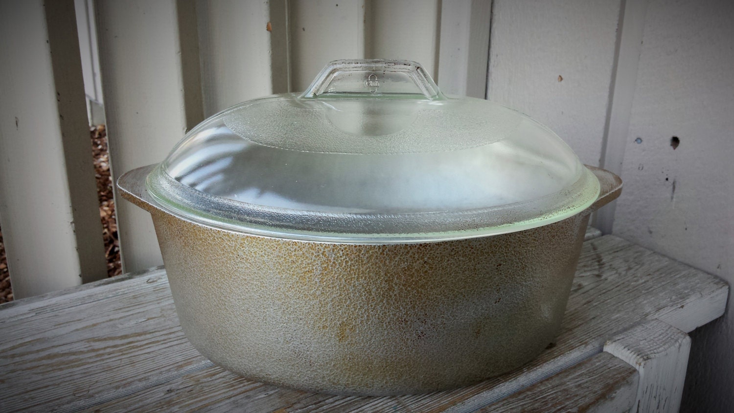 Hammered Club Aluminum Hammercraft Cookware Roasting Pot with