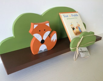 Tree Shelf, Woodland Nursery, Forest Themed Kids Decor, Book Shelf, Forest Themed Nursery, Kids Decor, eco friendly