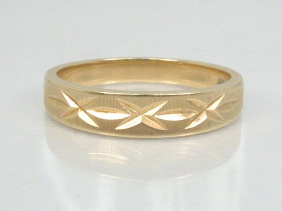 ArtCarved 14K Yellow Gold Women's Wedding Ring