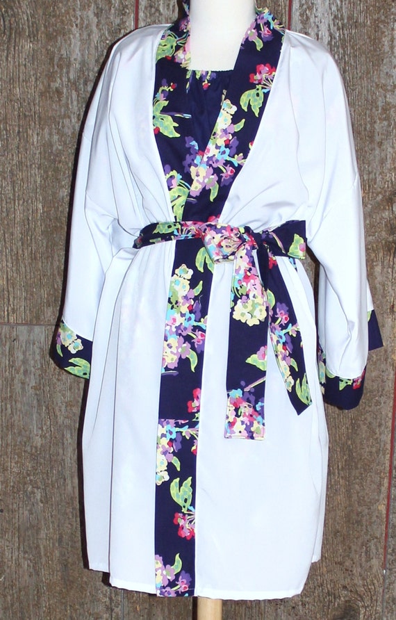 Maternity Hospital Nursing Robe Coordinate as by CHICMOMBOUTIQUE