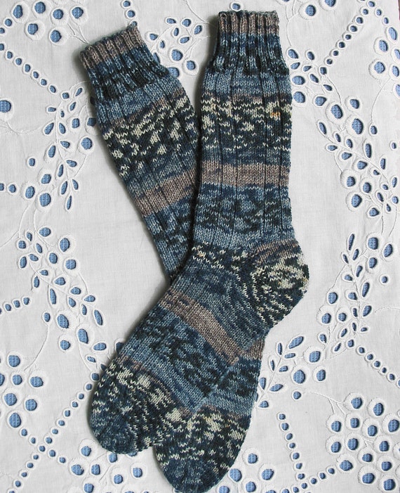 Hand Knit Socks Opal Harry Potter Yarn Womens by ElfisCreations