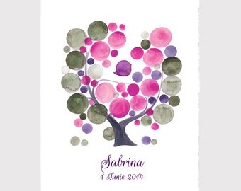 Baby Shower Anniversary Gift - Custom Hebrew writing CELEBRATION ANNIVERSARY print, wall decor