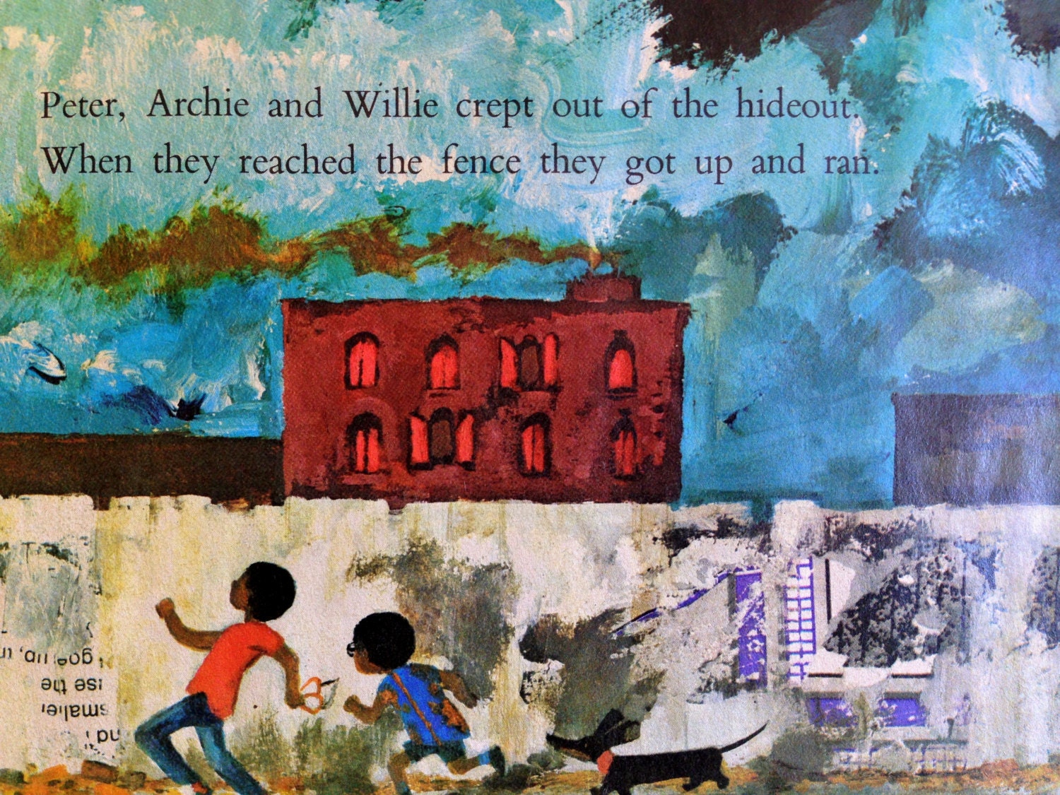 1972 GOGGLES Ezra Jack KEATS PENGUIN Puffin by sandshoevintage