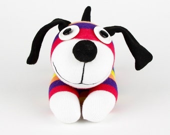 Christmas Gift New year Gift Handmade Sock Dog Stuffed Animal Doll Baby Toys